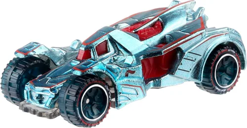 Vista 3 de Hot Wheels - Vehículo de identificación Arkham Batmobile con chip NFC integrado, único identificable, escala 1:64, para niños de 8 años en adelante