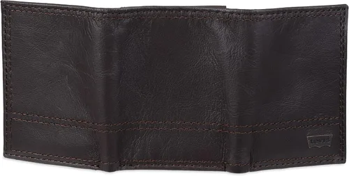 Vista 7 de Levis Mens Trifold Wallet-Sleek and Slim Includes Id Window and Credit Card Holder