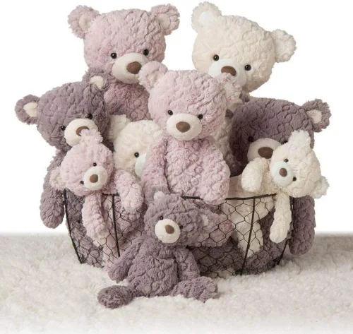 Vista 4 de Mary Meyer Teddy Bear - Colección Putty - Peluche clásico de peluche súper suave, 11 pulgadas, pequeño, rosa rubor