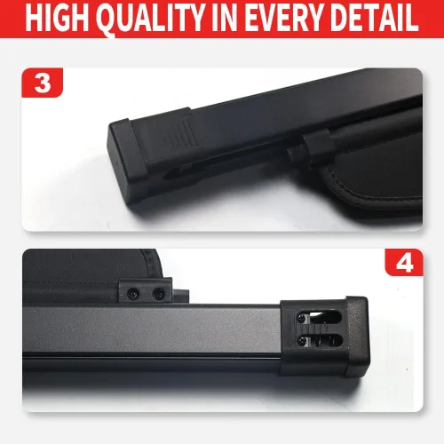 Vista 5 de Cubierta de carga para Mercedes Benz ML350 Serie ML Accesorios 2012-2015 GLE 2016-2019 Cubierta retráctil negra para maletero