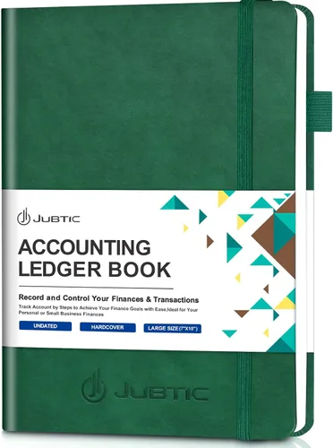 Vista 8 de JUBTIC Libro de contabilidad - Registro contable para pequeñas empresas y uso personal - Libro de registro de contabilidad diario columnar