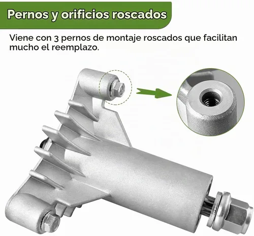 Vista 5 de Husillo 130794 apto para cortacésped Craftsman LT1000 – 128285 husillo apto para HU Pou LAN S Ears Craftsman LT2000 LT3000 DLT3000 DLT3000