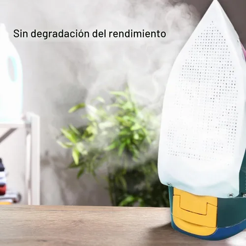 Vista 5 de Zapata de hierro para planchas eléctricas, protector de ropa al planchar, evita quemaduras, pegado, accesorio de placa de suela de fácil