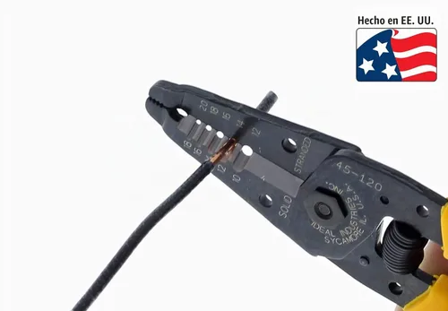 Vista 11 de Pelacables ideales, pelacables en T, herramienta eléctrica profesional Electric wire stripper, 0.75mm2-6mm2 plier, narrow nose electrical pliers