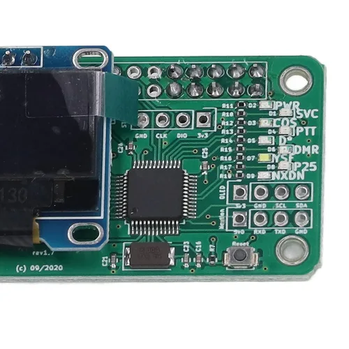 Vista 7 de Módulo Hotspot Multi Modo USB Hotspot Expansión Junta con Soporte de Pantalla para DMR P25 YSF