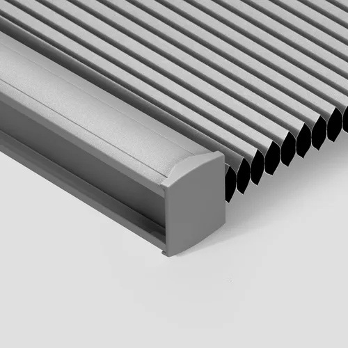 Vista 9 de BERISSA Persianas celulares opacas sin cordón, con diseño de panal para ventanas, persianas celulares a juego para dormitorio, oficina, sala