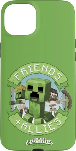 Vista 9 de Minecraft Legends Friends & Allies Mobs - Carcasa para iPhone 17