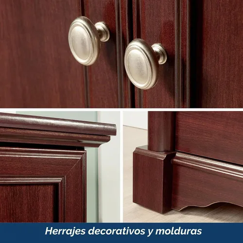 Vista 9 de Sauder Palladia Armario, acabado en cerezo selecto