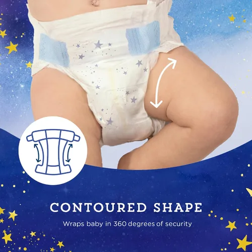 Vista 6 de Marca Amazon - Pañales de noche Mama Bear, tamaño 5, 62