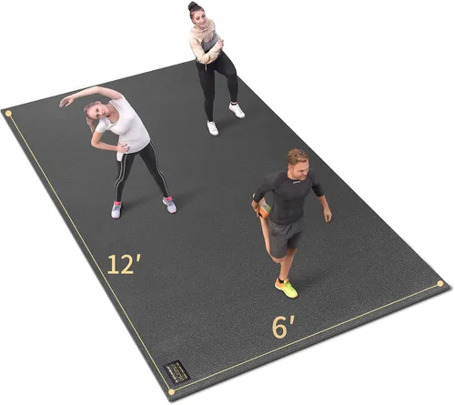 Vista 16 de GXMMAT Extra Large Exercise Mat 16'x6'/12'x6'/10'x6'/8'x6'(7mm)