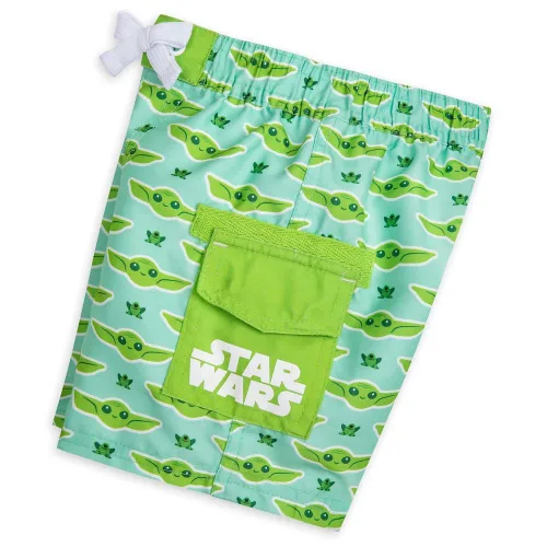 Vista 3 de Star Wars The Child - Traje de baño para bebé - The Mandalorian, talla 18-24 meses