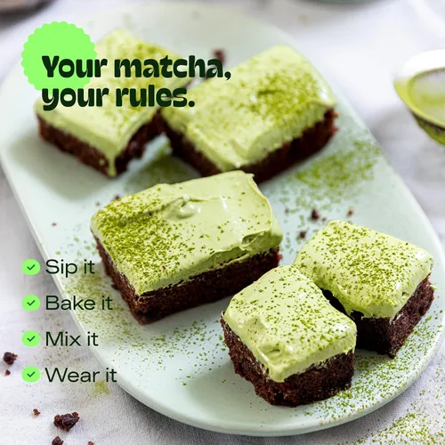 Vista 5 de Matcha DNA - Té verde matcha en polvo con certificación orgánica, lata de 8 onzas
