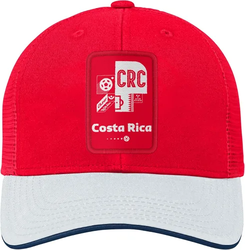 Vista 22 de Outerstuff Sombrero de malla Procrown con mosaico de contraste para la Copa Mundial de la FI verde-blanco