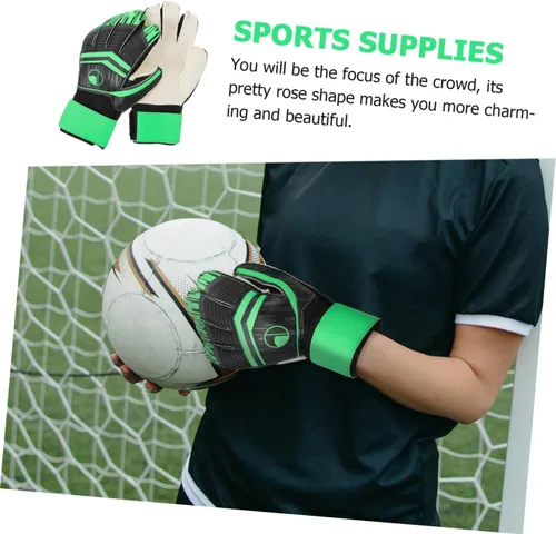 Vista 8 de GALPADA 1 par de guantes creativos de fútbol para mayor agarre y comodidad para jóvenes y adultos