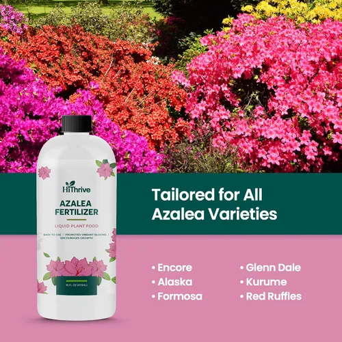 Vista 5 de Fertilizante de azalea de 16 onzas para exteriores, hace 16 galones de alimento vegetal de azalea, fertilizante líquido para plantas amantes