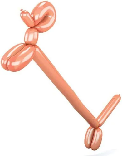 Vista 2 de Qualatex 12939 - Globos de látex cromados y oro rosa, 260Q, oro rosa, paquete de 100