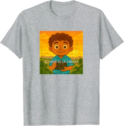 Vista 38 de Camiseta El Niño de la Cámara – Diseño Oficial del Cuento Ilustrado