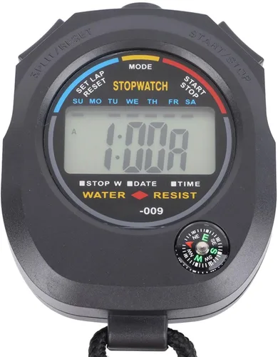 Vista 3 de GOTOTOP Cronómetro deportivo de 3 piezas, cronómetro deportivo de 40 mAh, para carreras de cronometraje, natación, juegos de baloncesto