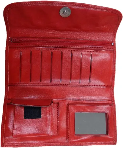Vista 5 de Sharpshooter - Cartera de piel con diseño de rosas florecientes occidentales