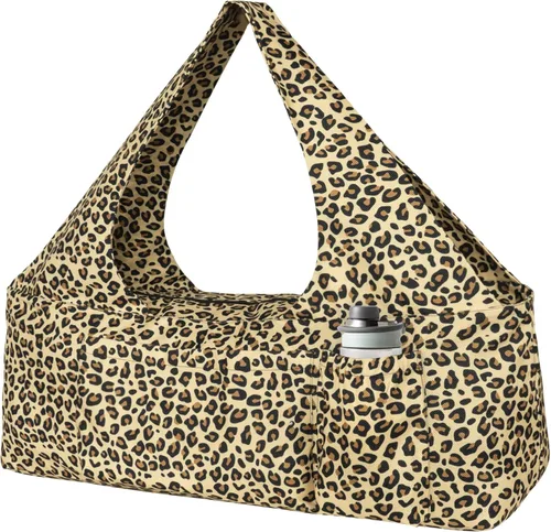 Vista 9 de Bolsa para esterilla de yoga – Bolsa de yoga grande con correa para esterilla de yoga, cremallera y bolsillos, bolsas de yoga y transportadores que