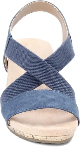 Vista 3 de Sandalia LifeStride Mexico, de cuña, para mujer
