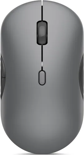 Vista 10 de Lenovo Ratón silencioso Bluetooth 600, sensor óptico azul, DPI ajustable, 4 botones, Microsoft Swift Pair, Windows, Chrome, GY50X88832, gris