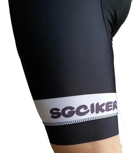 Vista 3 de Pantalones cortos de ciclismo con corte láser para hombre, mallas acolchadas 5D para ciclismo, Italia, banda eléctrica, pantalones de bicicleta
