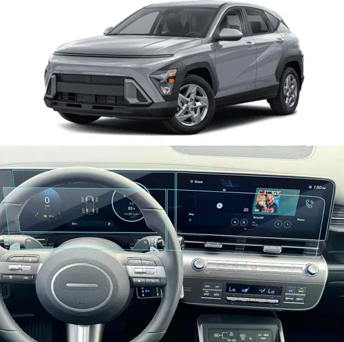 Vista 37 de Protector de pantalla de coche para Ford Edge 2024 2025 2023 2022 2021 (SE/SEL/ST-Line/Titanio/ST) Accesorios Protector de pantalla de vidrio