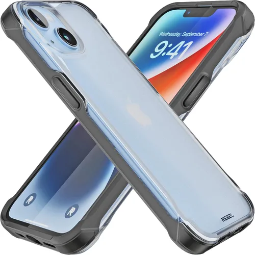Vista 15 de Phone REBEL - Funda transparente para iPhone 14 Plus [Crystal Series Gen-4] Compatible con MagSafe Resistente, Antiarañazos, Sin Amarilleo