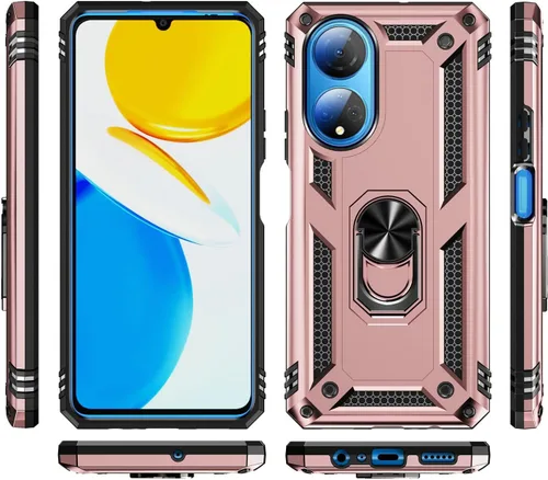 Vista 8 de Funda para Honor 50 SE, funda magnética para Huawei Nova 9 SE 4G JLN-LX3 JLN-L03A JLN-LX23A JLN-LX1 JLN-L01B JLN-L21B JLN-AL00 funda dorada