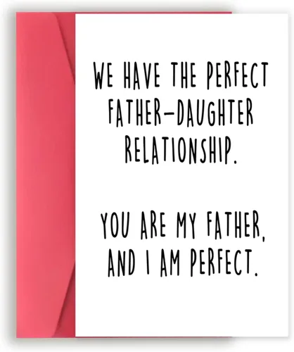 Vista 8 de YiKaLus Divertida tarjeta para el día del padre, gran regalo para el día del padre de parte de un gato Cat Dad