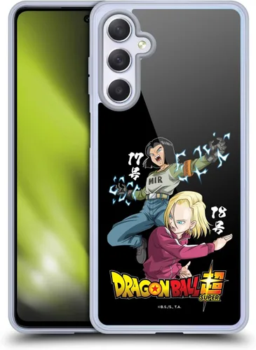 Vista 217 de Head Case Designs Funda de gel con licencia oficial de Dragon Ball Super Group Future Trunks Arc Characters [protección de grado militar] compatible