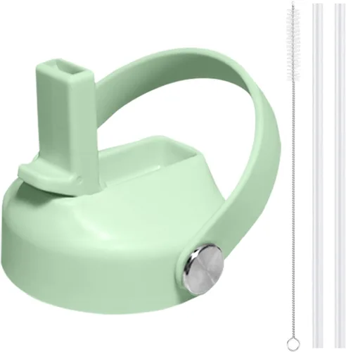 Vista 10 de SENDESTAR Spout Lid for Hydroflask Wide Mouth Water Bottle Fits 18 oz 20 oz 32 oz 40 oz 73 oz,Chug Cap Flexible Handle Compatible, Takeya, Simple