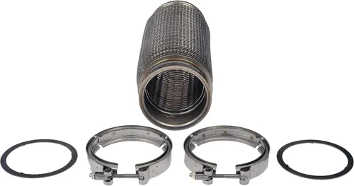 Vista 3 de Dorman Tubo de fuelle de escape 674-6018 compatible con modelos seleccionados Kenworth / Peterbilt