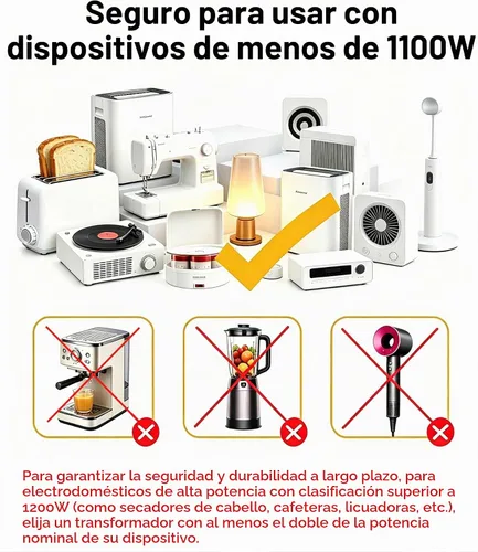 Vista 3 de 1500W 110/120V a 220/240V Convertidor de voltaje Paso Arriba Transformador