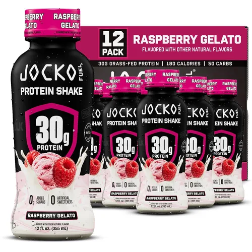 Vista 13 de Jocko Fuel - Batidos de alto contenido en proteínas, crema de plátano, 12