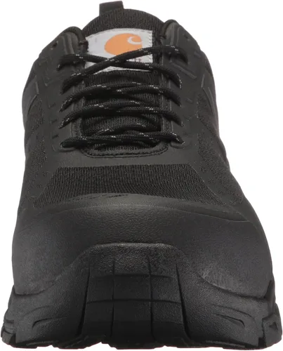 Vista 2 de Carhartt Botas industriales Oxford Black Lightweight Hiker SteelToe CMO3251 para hombre, Malla negrasintética.