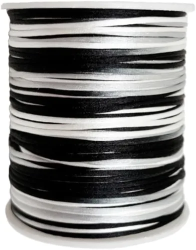 Vista 5 de Cordón de nailon teñido de 0.039 pulgadas x 100 yardas, hilo de cuentas para collares de macramé de cola de ratón, pulseras de amistad, fabricación