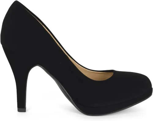 Vista 2 de Zapatos de tacón de vestir Fermin para mujer con plataforma de aguja y tacón redondo