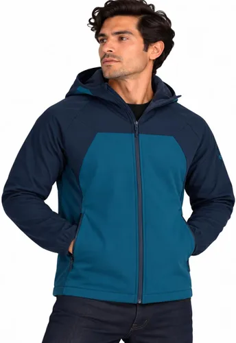 Vista 8 de Spyder Chaqueta Softshell para hombre - Chaqueta de forro polar resistente Cuervo negro