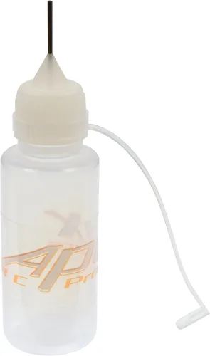Vista 3 de Botella de plástico con gotero de aceite/líquido de 0.5 fl oz / 0.5 onzas con punta de aguja, paquete de 5 unidades #2102