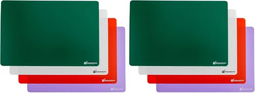 Vista 11 de Restaurantware RW Base - Tablas de cortar flexibles de 18 x 12 pulgadas, 1 incluye 4 alfombrillas de corte para cocinar, aptas para lavavajillas