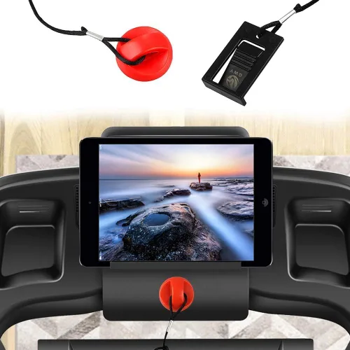 Vista 6 de Cerradura magnética de seguridad compatible con cinta de correr Nordic-Track/FreeMotion/Proform, interruptor de parada de emergencia universal