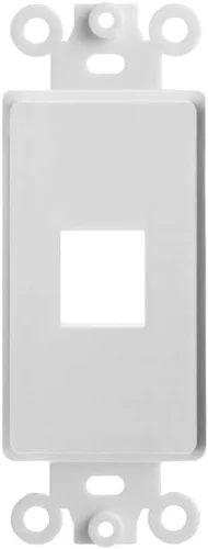 Vista 11 de Cmple Paquete de 10 placas de pared blancas estándar de 1 banda en blanco, panel termoplástico de policarbonato, cubierta GFCI de una sola banda