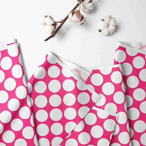 Vista 2 de Bacati - Sábana bajera ajustable para cuna, 100% algodón percal de One Large DOTS - Se adapta a colchones estándar de 28 x 52 x 5 pulgadas para cuna