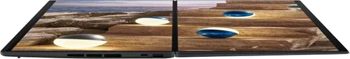 Vista 18 de ASUS Zenbook Duo Laptop (2026), pantalla táctil OLED 3K 144Hz dual de 14 pulgadas, procesador Intel Core Ultra 9 386H, gráficos Intel, 32 GB de RAM