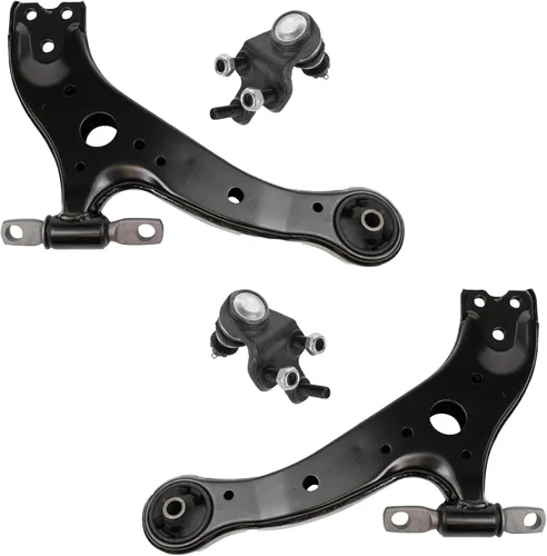 Vista 55 de TRQ Brazo de control superior e inferior del lado del conductor y del pasajero con juego de rótulas compatible con Chevrolet GMC 89-02