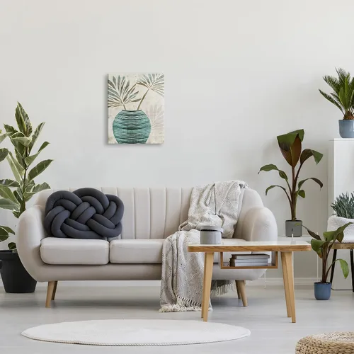 Vista 3 de Stupell Industries Florero de plantas boho arte de pared por Flora Kouta Stupell Industries 16 x 20 Inches, Easy to Hang and Sturdy, Made in