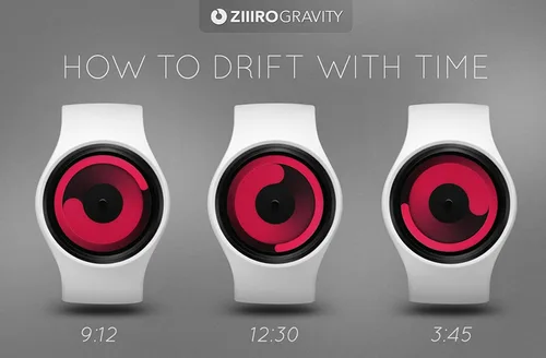 Vista 3 de ZIIIRO Reloj de mercurio., talla única , cromo océano