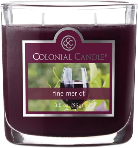 Vista 21 de Colonial Candle Vela perfumada de vainilla ámbar, velas altamente perfumadas para el hogar, vela de cera moteada, 2 mechas, 8 onzas, fabricada